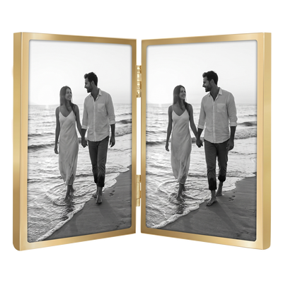 Memento Picture Frame — 4x6 / Gold / Slim border