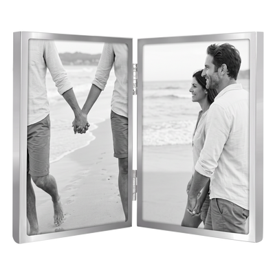 Memento Picture Frame — 4x6 / Silver / Slim border