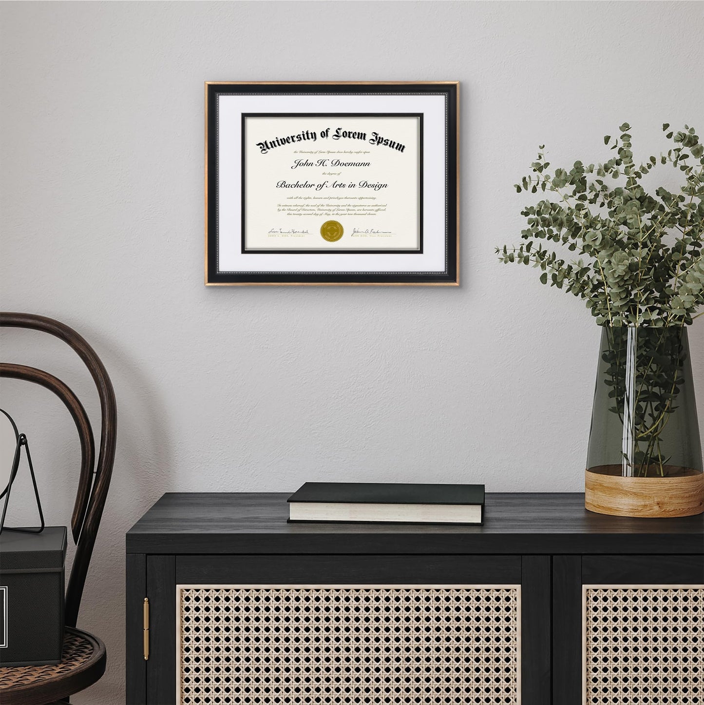Legacy Matted Document Frame