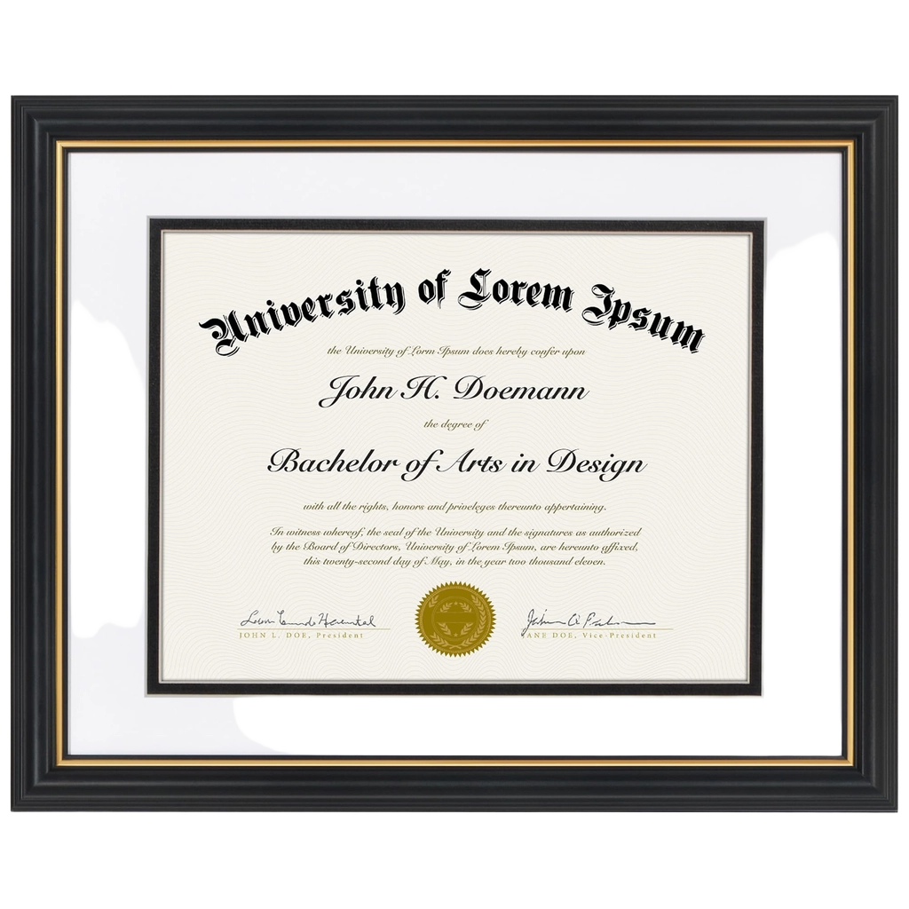 Legacy Matted Document Frame