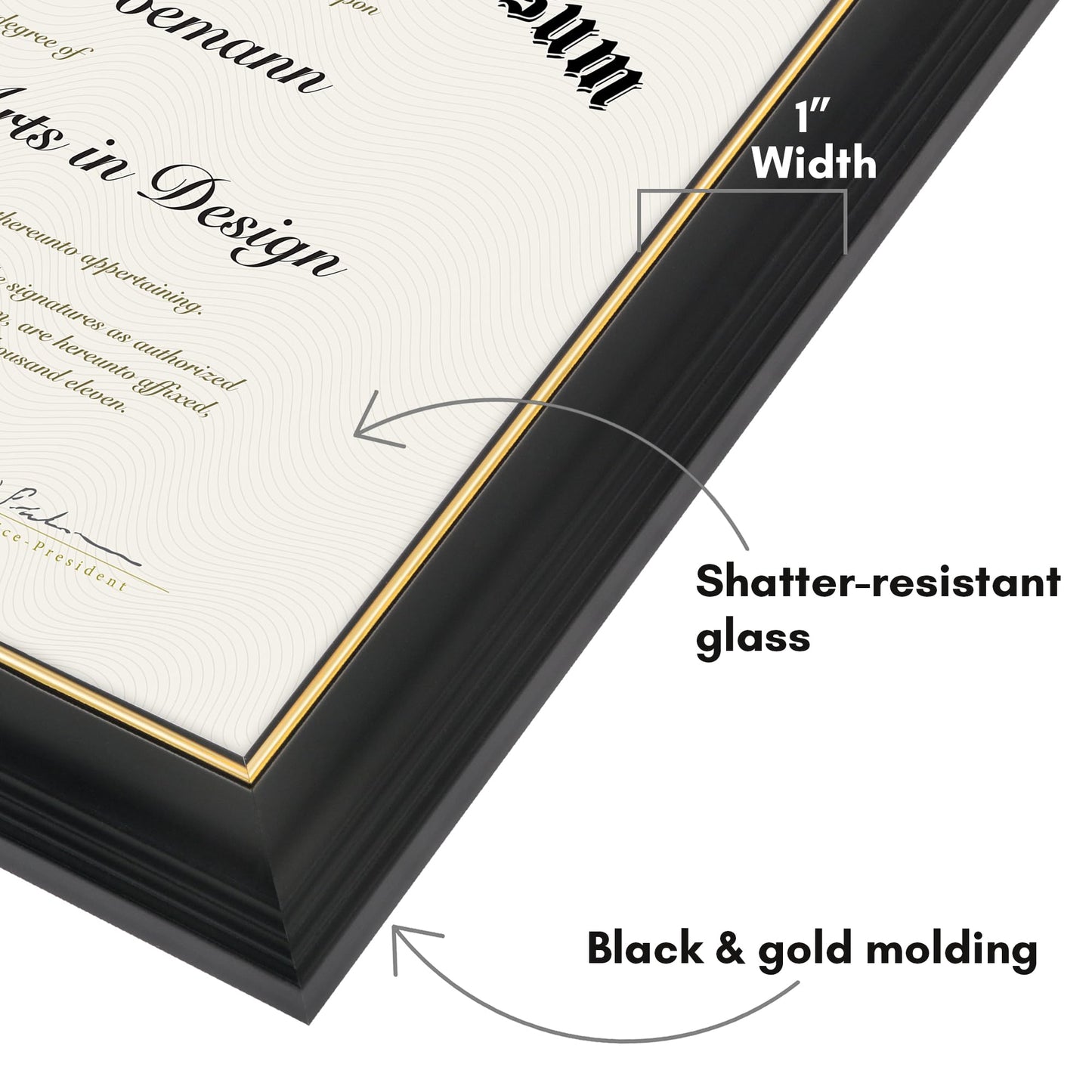 Legacy Unmatted Document Frame