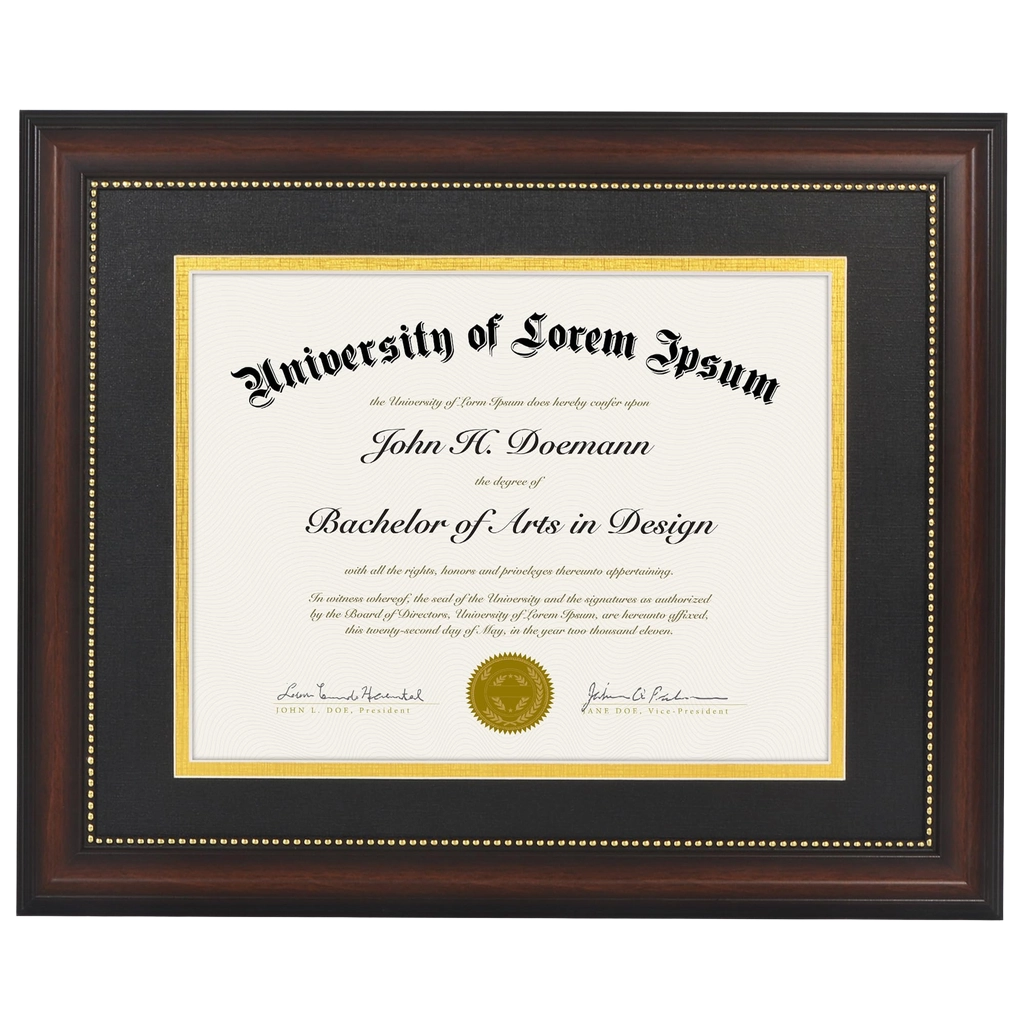 Legacy Matted Document Frame