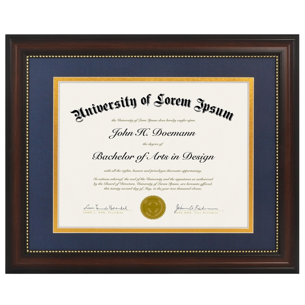 Legacy Matted Document Frame