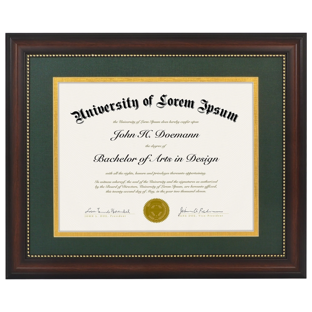 Legacy Matted Document Frame