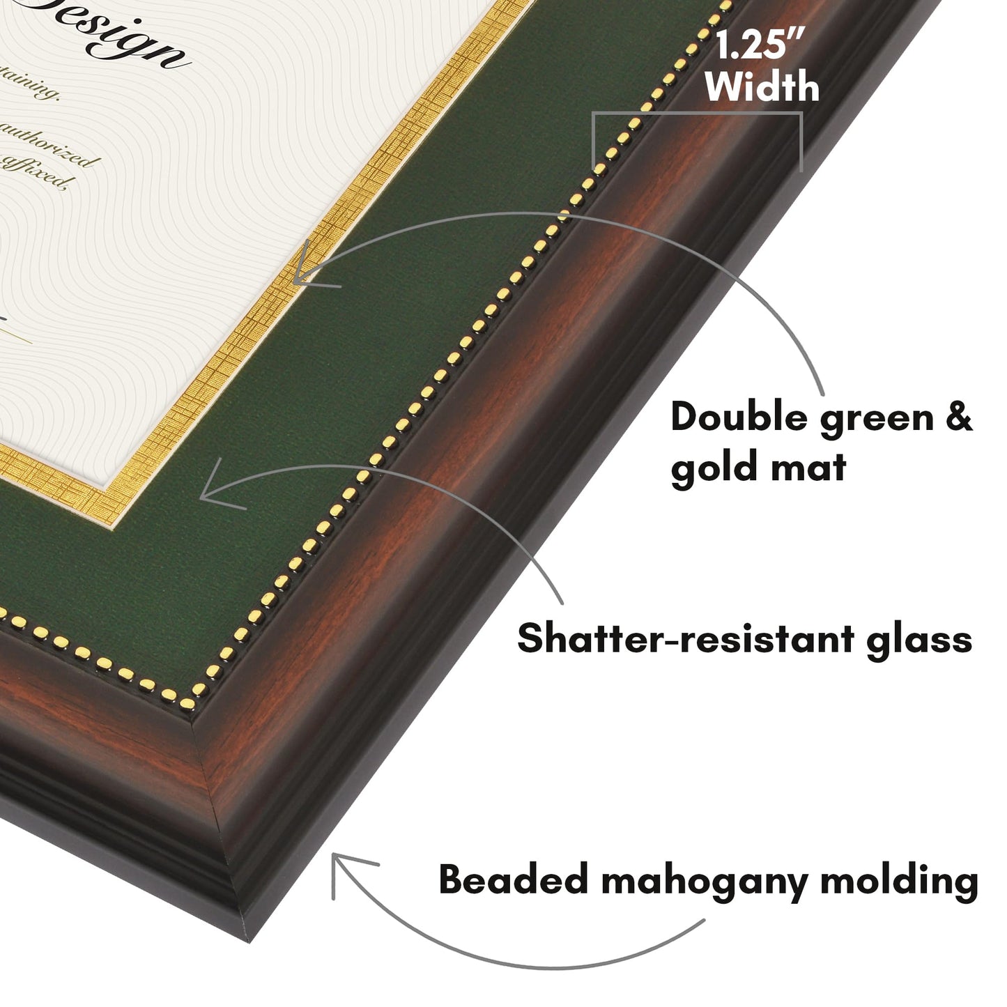 Legacy Matted Document Frame
