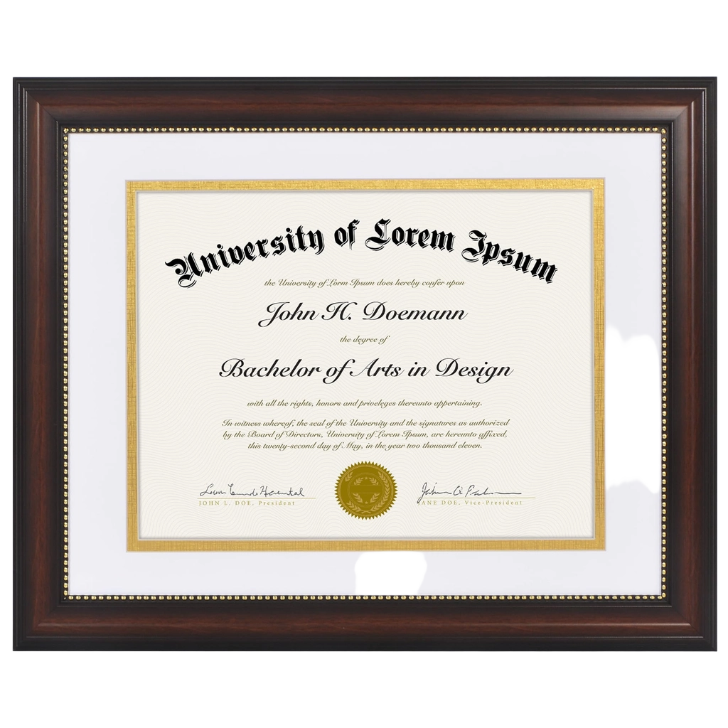 Legacy Matted Document Frame