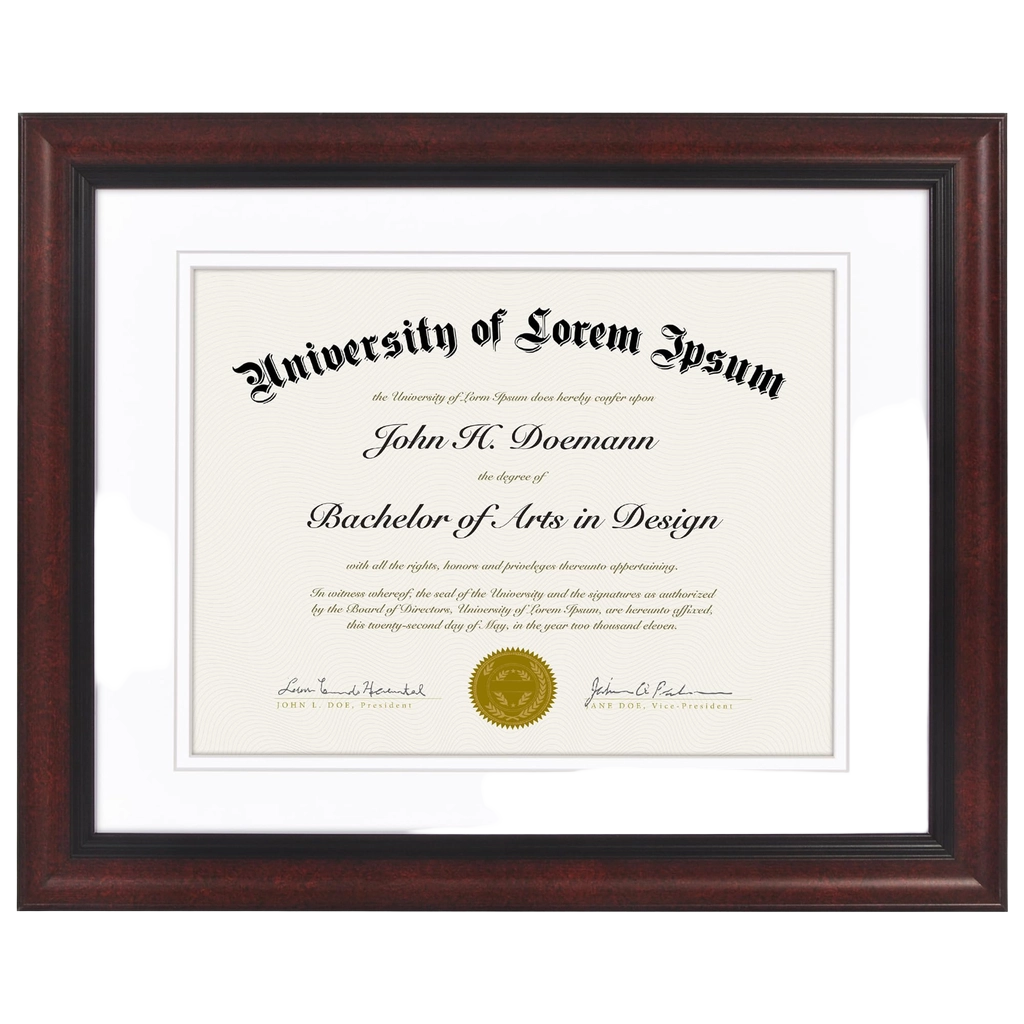 Legacy Matted Document Frame