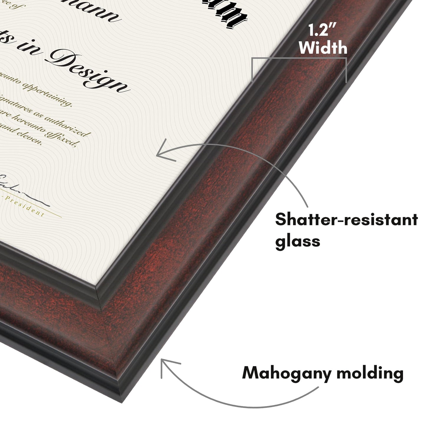 Legacy Unmatted Document Frame