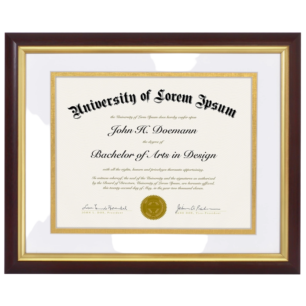 Legacy Matted Document Frame