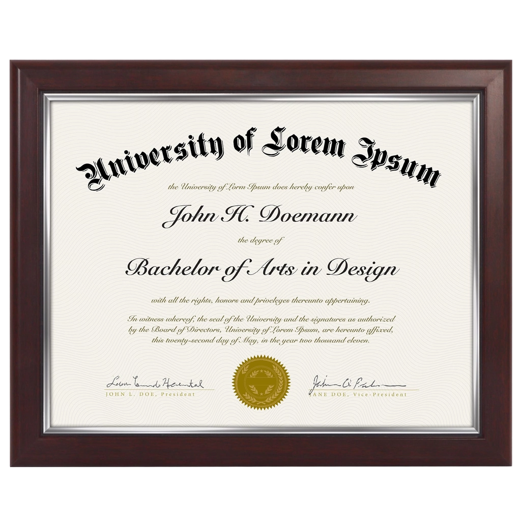 Legacy Unmatted Document Frame