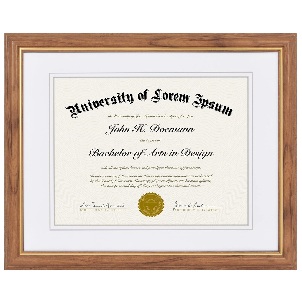 Legacy Matted Document Frame