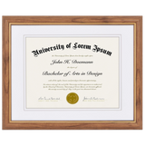 Legacy Matted Document Frame