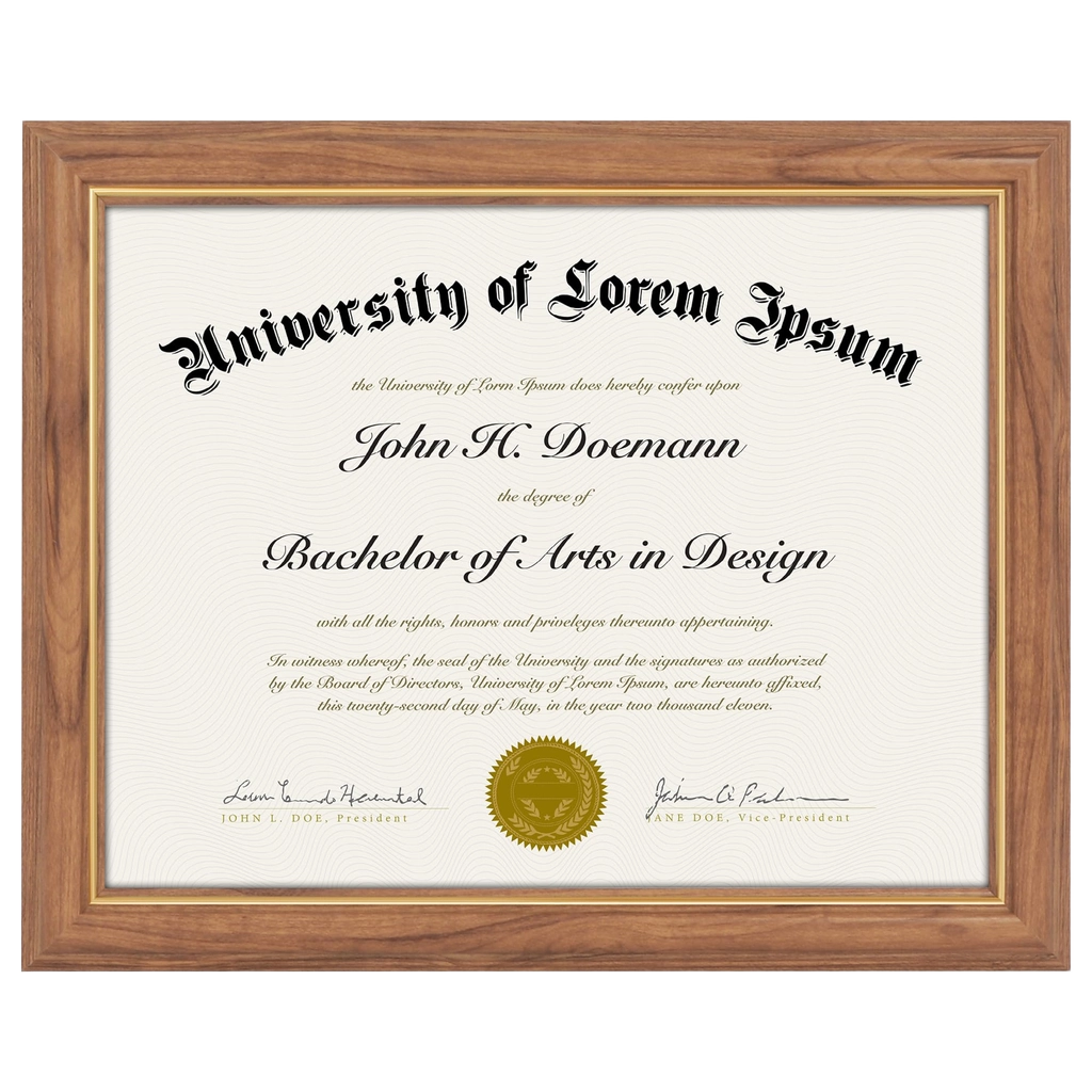 Legacy Unmatted Document Frame
