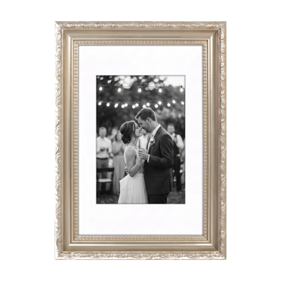 Heirloom Picture Frame — 11x14 / Silver / Ornate vintage frame