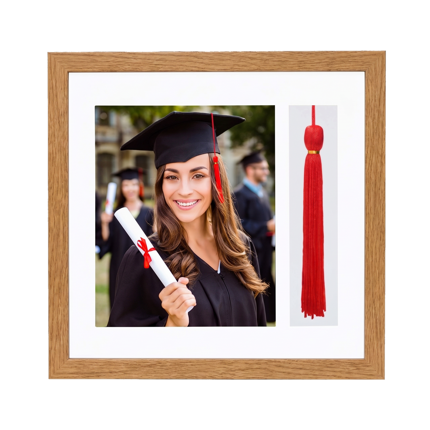 Legacy Unmatted Document Frame Oak