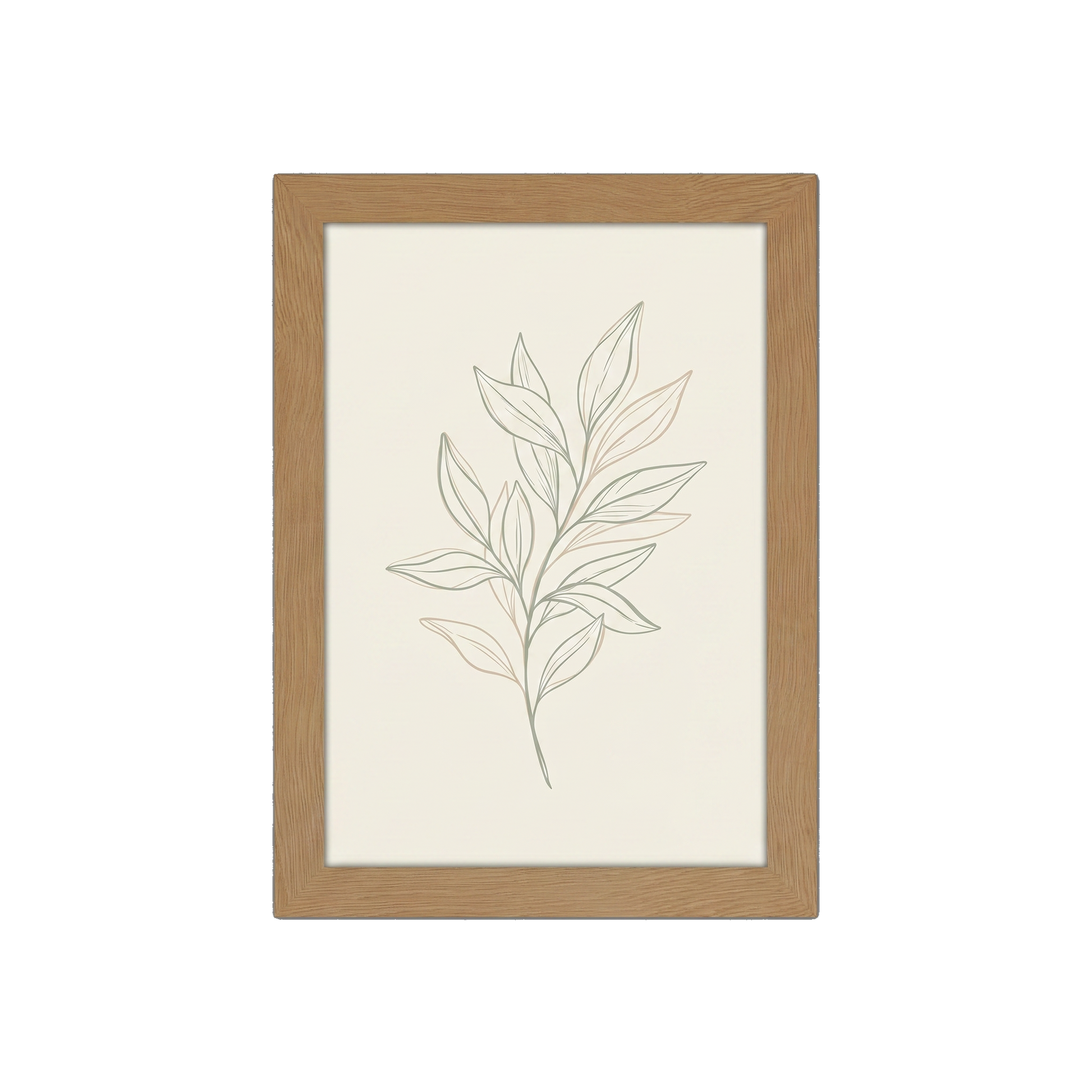 Americanflat A-Size Picture Frame Oak