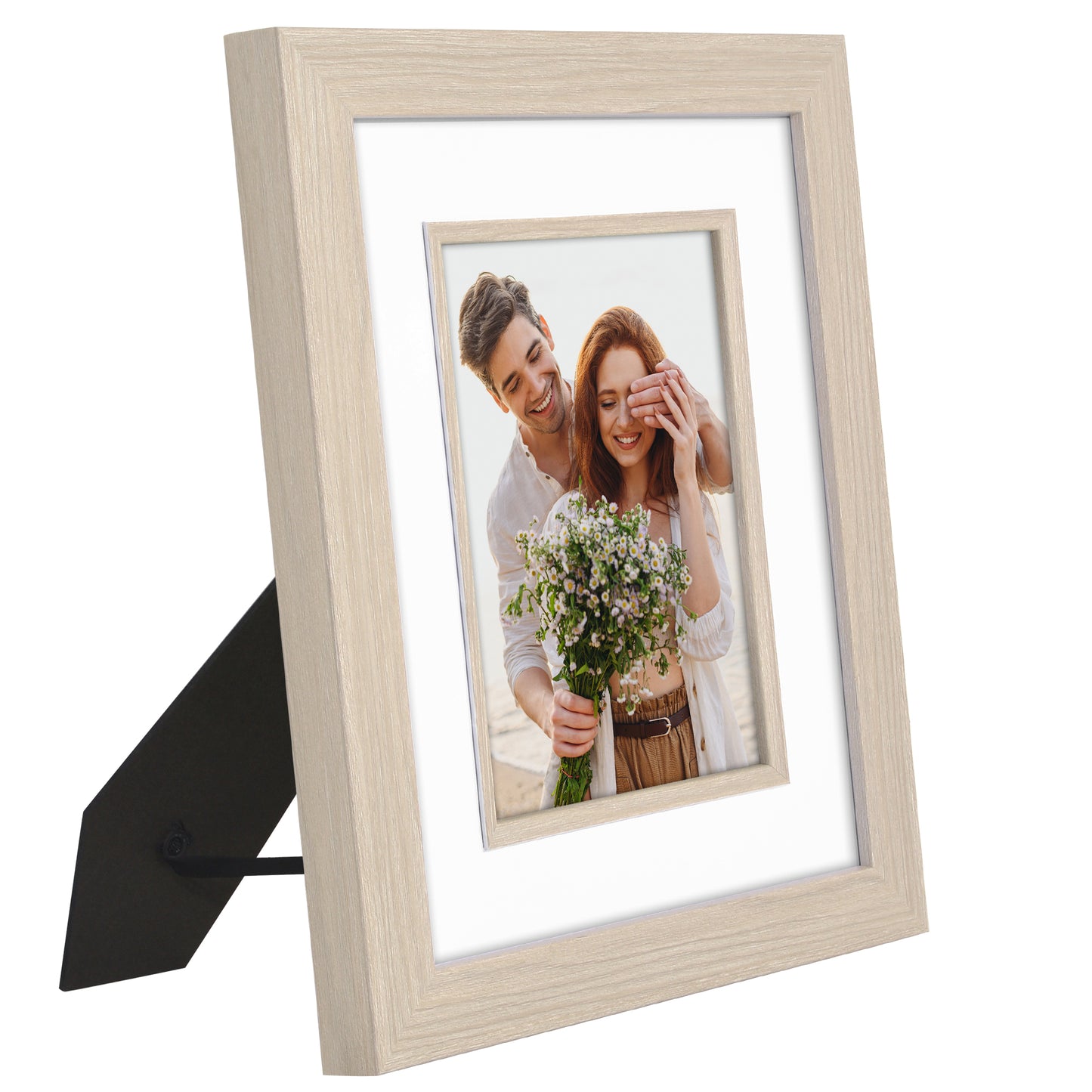 Veranda Picture Frame | Fillet Accent | Mat Included | Shatter-Resistant - Americanflat