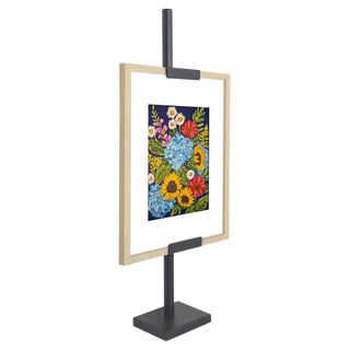 Black Adjustable Easel Stand