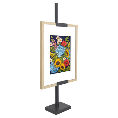 Black Adjustable Easel Stand — 28-Inch / Black