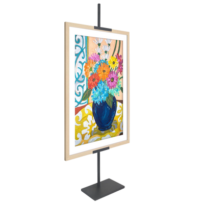 Black Adjustable Easel Stand — 50-Inch / Black