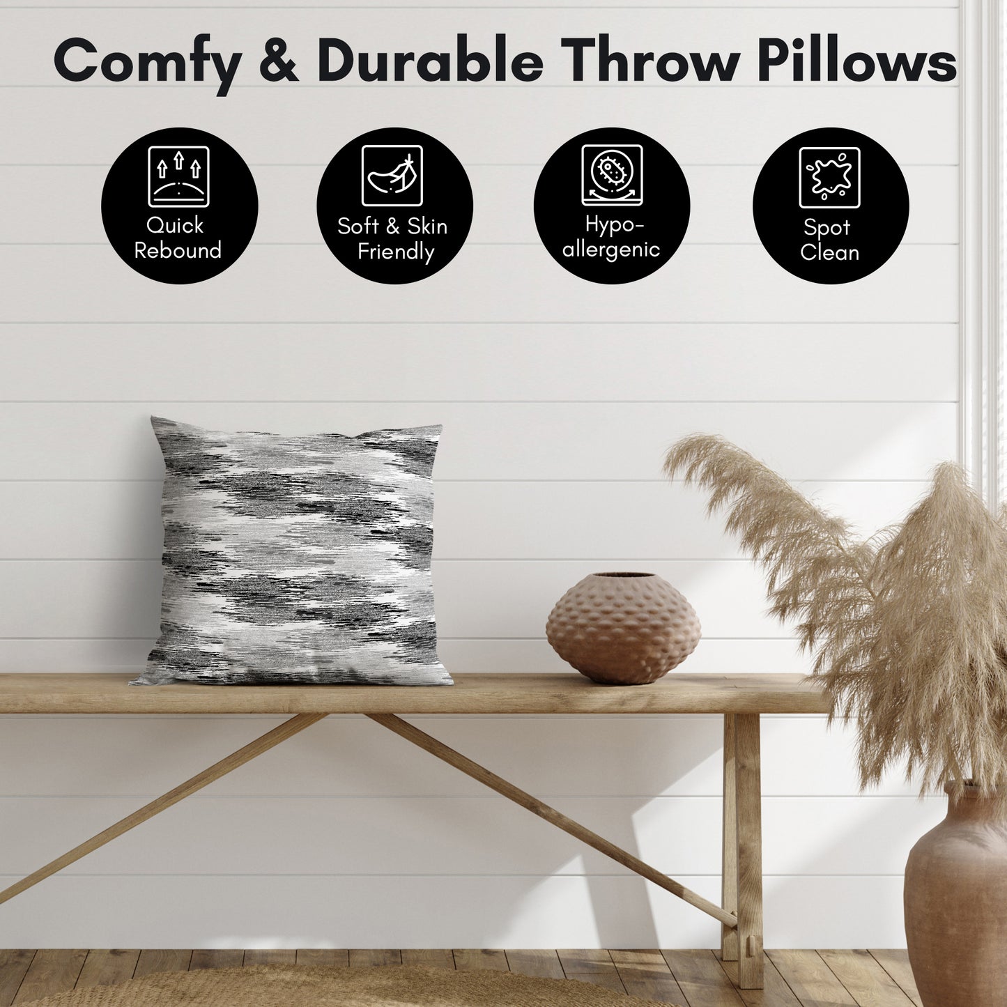 Throw Pillow | Decorative Styles | Sewn-In Insert – Americanflat