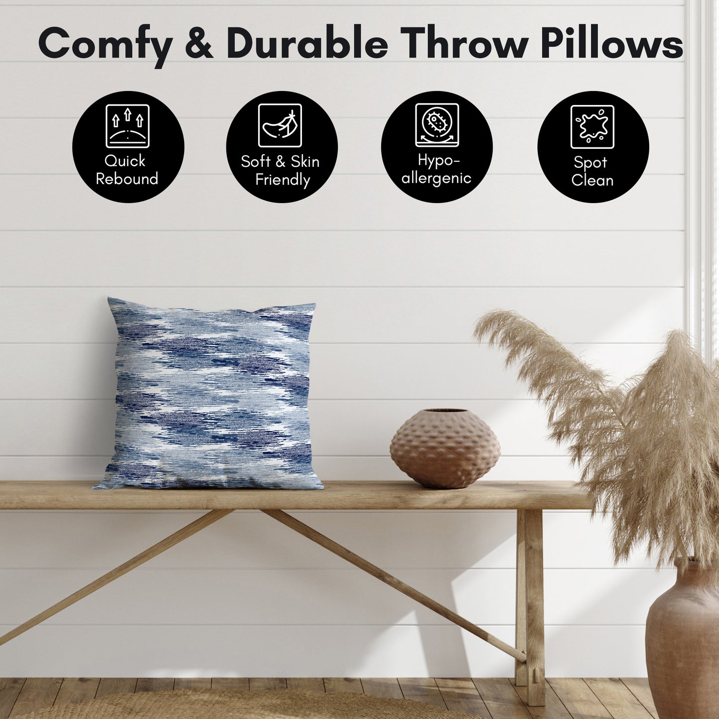 Throw Pillow | Decorative Styles | Sewn-In Insert – Americanflat