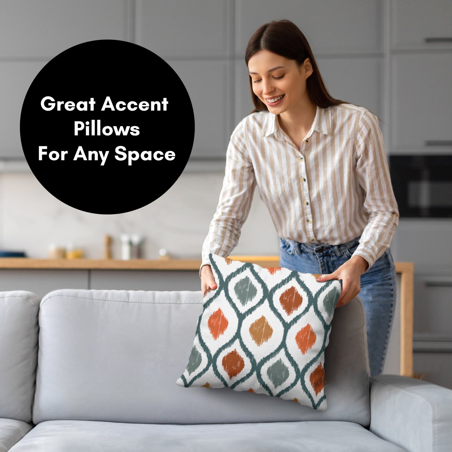 Throw Pillow | Decorative Styles | Sewn-In Insert – Americanflat