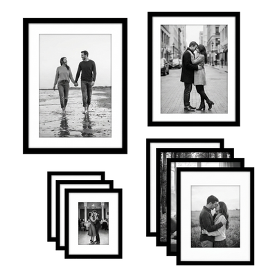 Matted Gallery Wall Set — 9 Pack