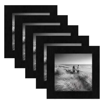 Galleria Unmatted Picture Frame — 3x5 / Black / 5 Pack