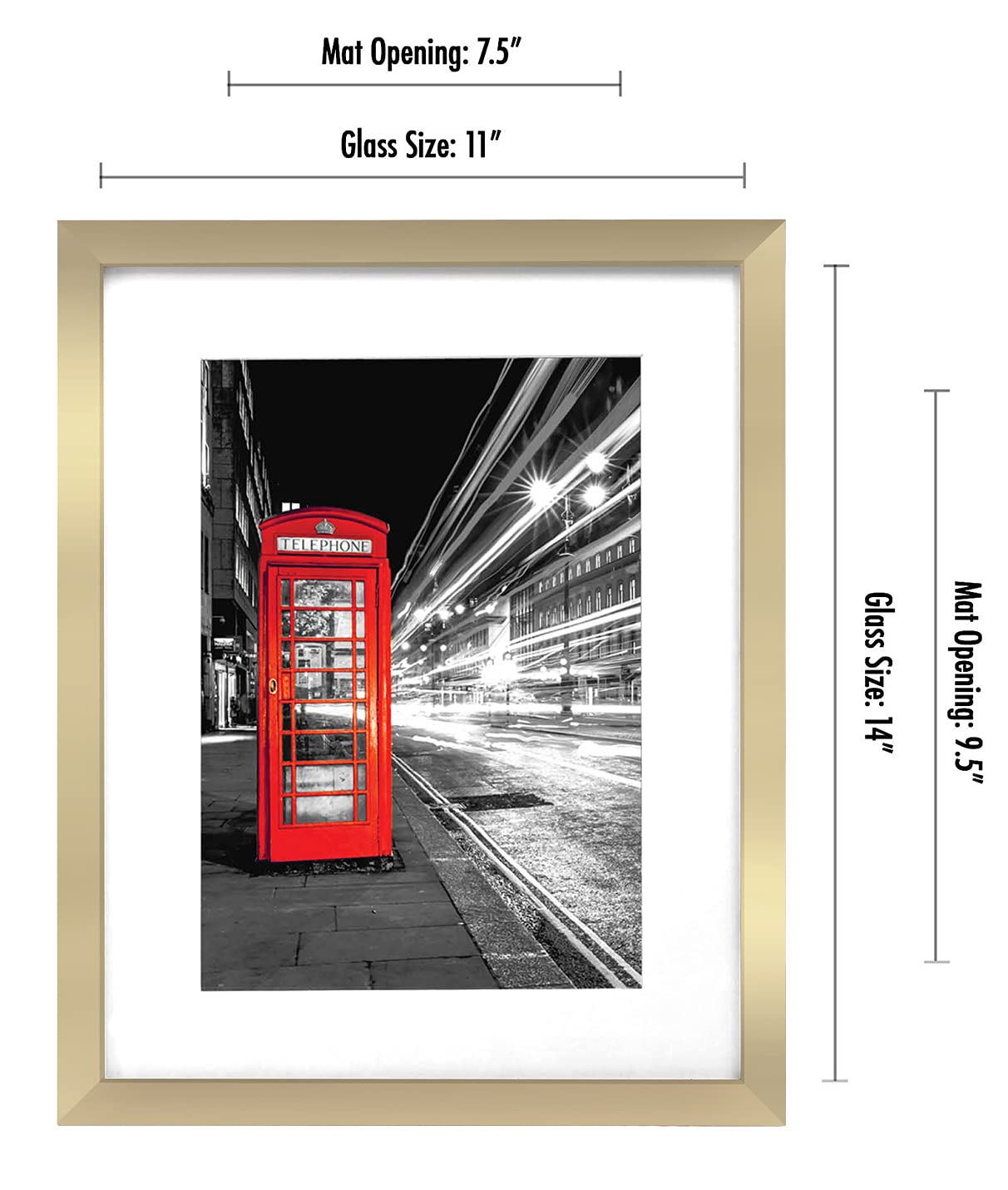 Galleria Unmatted Picture Frame