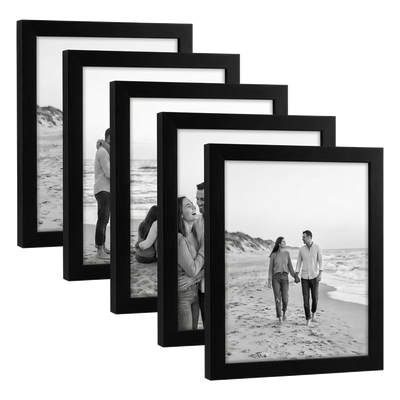 Galleria Unmatted Picture Frame — 11x14 / Black / 5 Pack