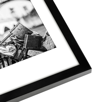 Americanflat | 8x12 | Picture Frame with Polished Plexiglass | Set of 5 | Use as 6x8 Frame with Mat or Display 8x12 Photo Without Mat | Galleria Collection | Picture Frames for Wall Display | Black