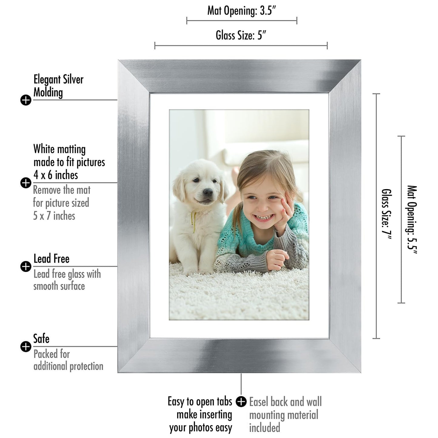 Galleria Unmatted Picture Frame