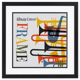Signature CD & Record Album Matted Picture Frame