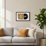 Signature CD & Record Album Matted Picture Frame