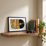 Signature CD & Record Album Matted Picture Frame