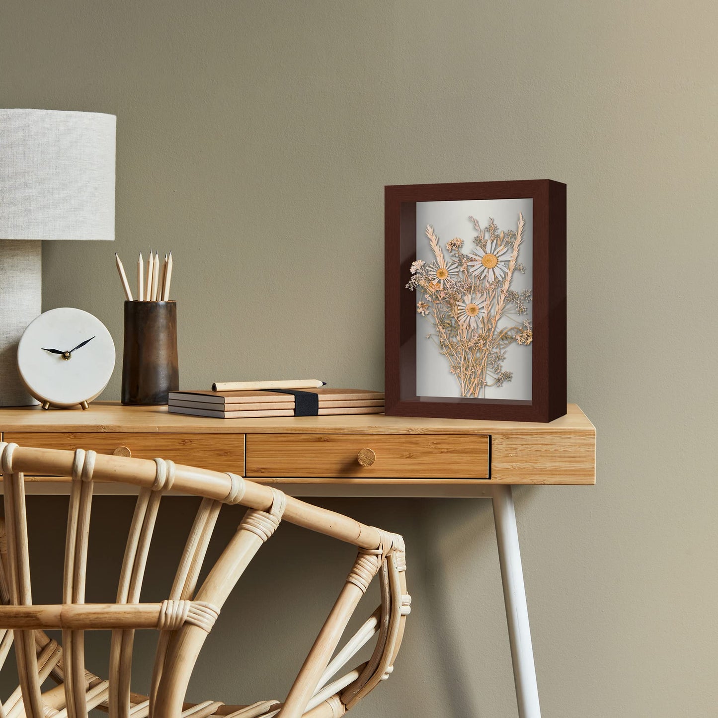 Shadow Box Keepsake Frame | Silhouette Collection | Deep Display | Modern Decor