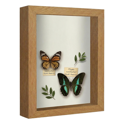 Silhouette Keepsake Shadow Box — 8x10 / Dark Oak