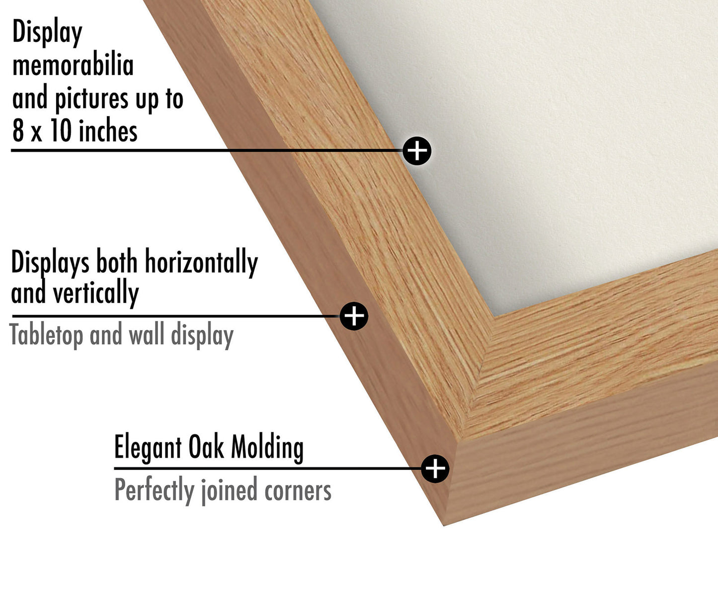 Shadow Box Frame | Shatter-Resistant Glass | Deep Display Box - Americanflat