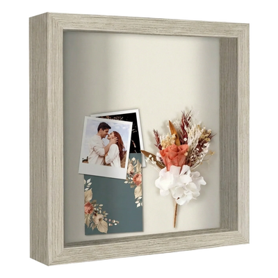 Silhouette Keepsake Shadow Box — 11x11 / Driftwood