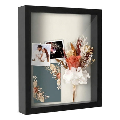 Silhouette Keepsake Shadow Box — 11x14 / Black