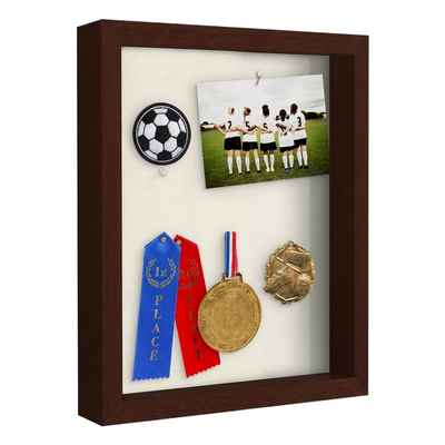 Silhouette Keepsake Shadow Box — 11x14 / Mahogany