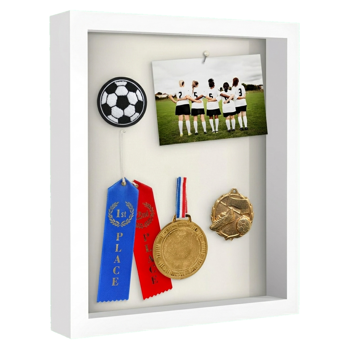 SB1114WH White Shadow Box