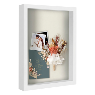 Silhouette Keepsake Shadow Box — 12x16 / White