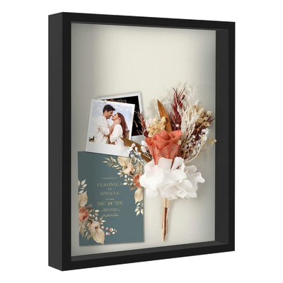 Silhouette Keepsake Shadow Box — 16x20 / Black