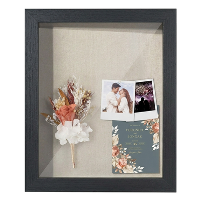 Silhouette Unmatted Keepsake Shadow Box — 8x10 / Black