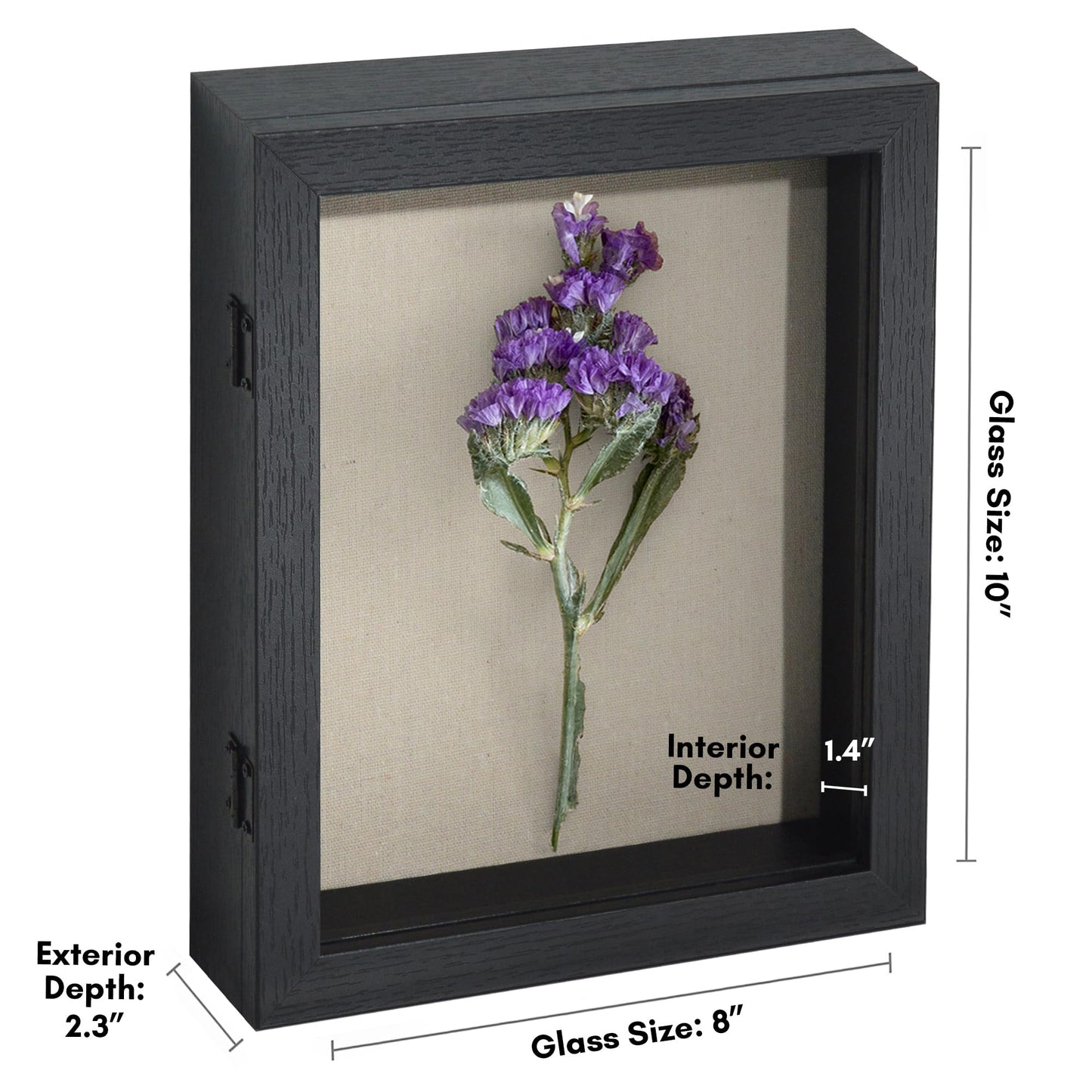 Shadow Box Keepsake Frame | Silhouette Collection | Deep Display | Modern Decor