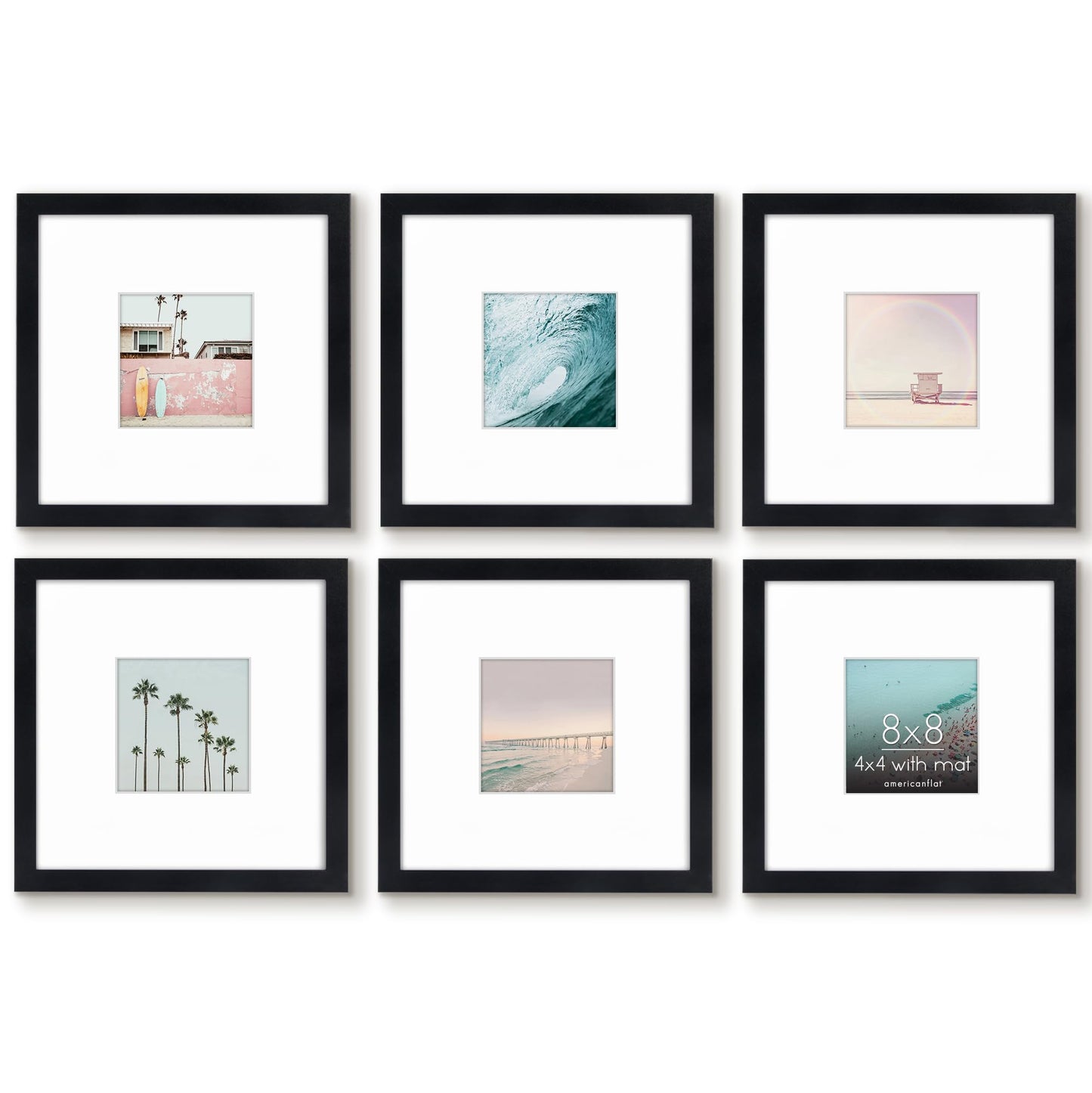 Gallery Wall Picture Frame Set | Americanflat | Modern - Premium Quality