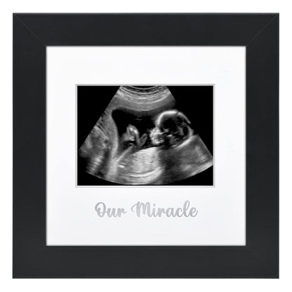 Signature Black Matted Engineered Wood Picture Frame