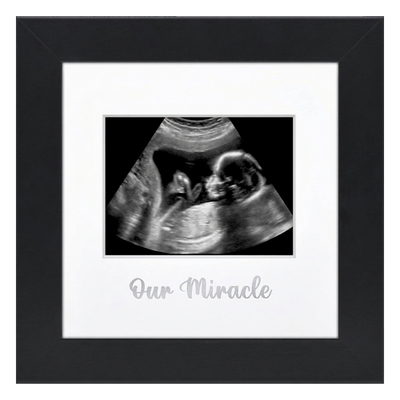 Signature Matted Engineered Wood Collage Frame — 7x7 / Black / 1 Opening